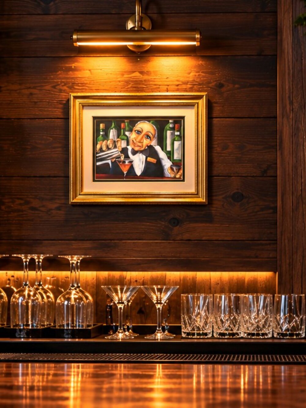 Jack the Bartender Art Print by Will Rafuse SHIPS FREE